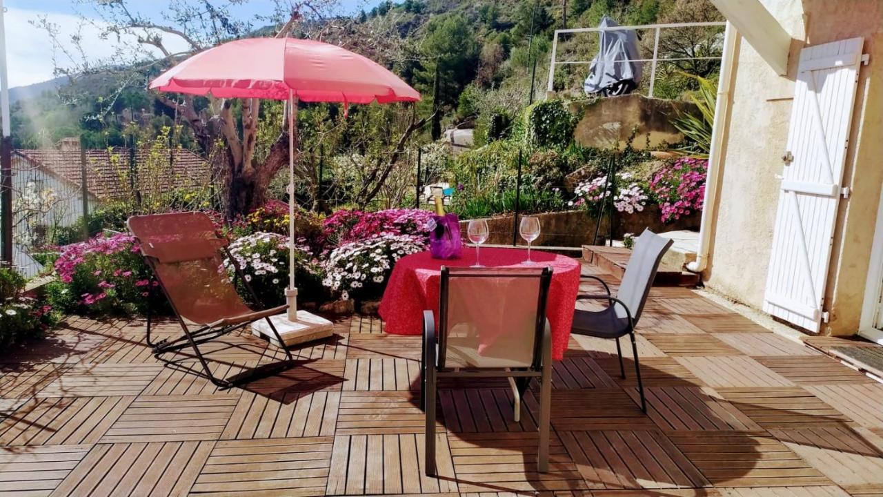 Studio Le Romantique A 20 Kms De Nice Bendéjun Eksteriør billede